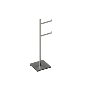 COLUNA C/ PAP./RES. QUADA INOX POLIDO