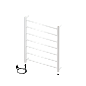 Toalheiro Térmico Fio Aparente Grande Ruby Premium Branco Brilhante 19.TY03.BB