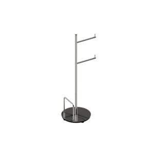 Coluna C/ Pap./Res./Rev. Round Cromado  Metalworks 57.RD04.CR