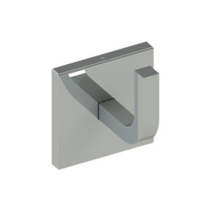 Cabide Reto Quada Cromado Metalworks 05.QD03.CR