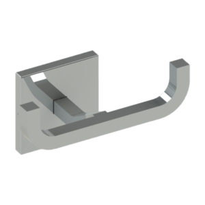 Cabide Duplo Reto Quada Metalworks Cromado 05.QD04.CR