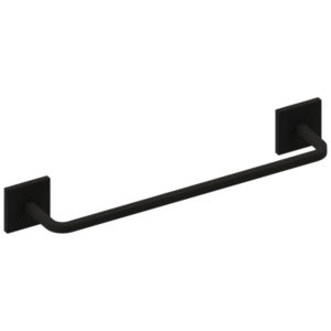 Toalheiro Quada 30 cm Preto Fosco Metalworks 07.QD02.PF