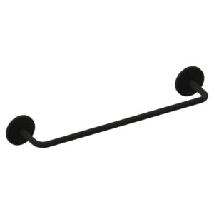 Toalheiro Round 30 cm Preto Fosco Metalworks 07.RD02.PF