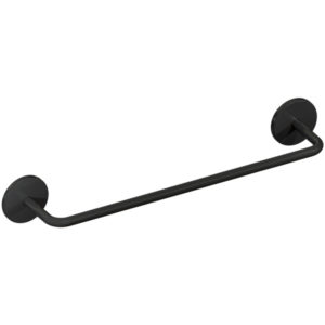 Toalheiro Round 60 cm Preto Fosco Metalworks 07.RD04.PF