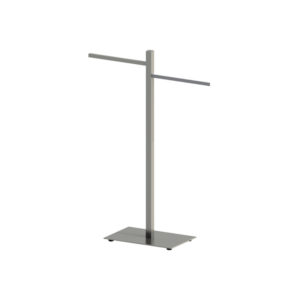 Porta Toalha de Bancada Dupla Quada Cromado Metalworks 17.QD01.CR