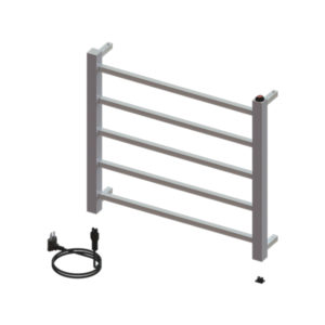 Toalheiro Termico Pequeno Quadra Premium Cromado 19.TQ01.IP