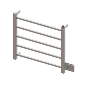 Toalheiro Termico Fio Oculto Pequeno Quada Premium Inox Polido 19.TQ02.IP