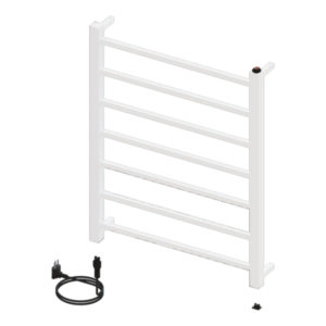 Toalheiro Termico Fio Aparente Grande Quada Premium Branco Brilhante 19.TQ03.BB