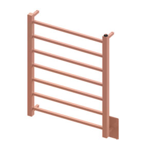 Toalheiro Térmico Fio Oculto Grande Quada Bivolt Premium Cobre Polido 19.TQ04.CP