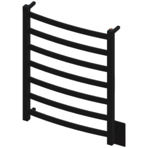 Toalheiro Termico Bivolt Fio Oculto Grande Sapphire Preto Fosco 19.TS04.PF