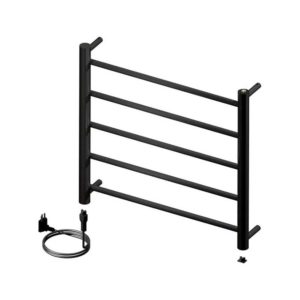 Aquecedor De Toalhas Ruby Premium Preto Brilhante  Metalworks 19.TY01.PB