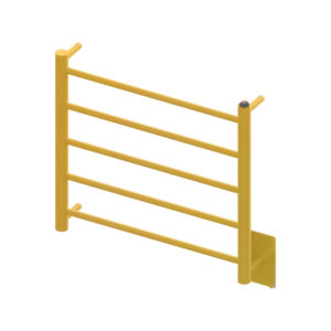 Toalheiro Térmico Fio Oculto Pequeno Ruby Premium Ouro Polido 19.TY02.OP