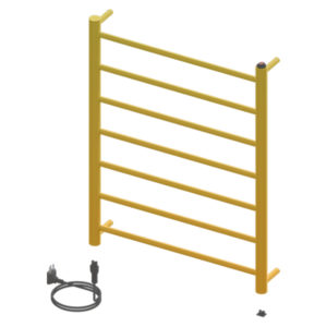 Toalheiro Térmico Fio Aparente Grande Ruby Premium Ouro Polido 19.TY03.OP