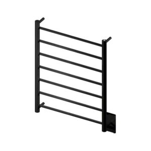Aquecedor De Toalhas Fio Oculto Gde Ruby Premium Preto Brilhante  Metalworks 19.TY04.PB