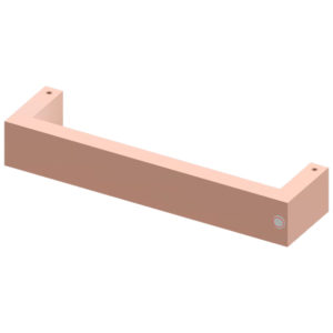 Toalheiro Térmico Rosto Jade Horizontal Fio Oculto Cobre Polido Bivolt 20.TJ01.CP