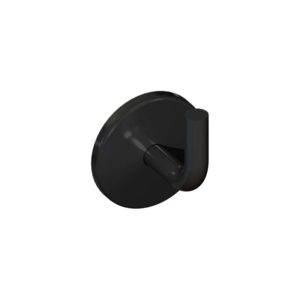 Cabide Reto Round Preto Brilhante  Metalworks 05.RD03.PB