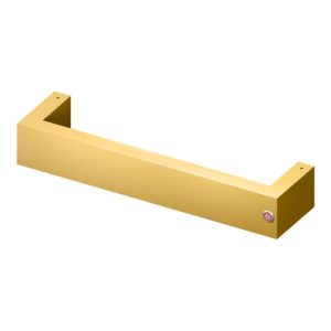 Aquecedor Toalhas Rosto Horizontal Jade Ouro Polido  Metalworks 20.TJ01.OP