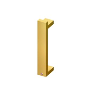 Aquecedor Toalhas Rosto Vertical Jade Ouro Polido  Metalworks 20.TJ02.OP