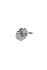 Cabide Curvo Alfa Ht Cromado Metalworks 05.AF01.CR