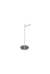 Coluna C/ Papeleira Round Cromado  Metalworks 57.RD01.CR