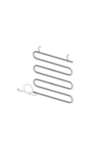 Aquecedor De Toalhas Portatil Gde 110V Round Ipcr Metalworks 19.TR07.IP