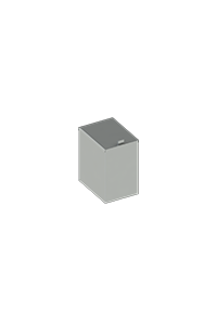 Lixeira Retangular Quada Ip  Metalworks 61.QD36.IP