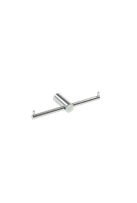 Papeleira Dupla Sigma Ht Cromado  Metalworks 03.SG00.CR