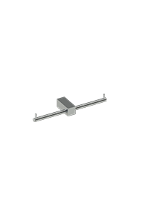 Papeleira Dupla Zeta Ht Cromado  Metalworks 03.ZT00.CR