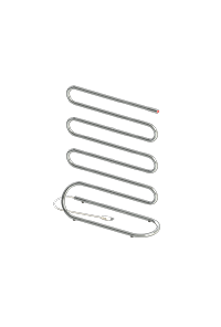 Aquecedor De Toalhas Piso Quada Premium Ipcr Metalworks 19.TQ13.IP