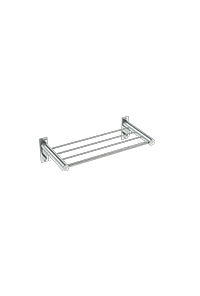 Toalheiro Rack 45Cm S/ Alca Sigma Ht Cromado  Metalworks 13.SG01.CR