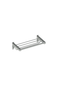 Toalheiro Rack 45Cm Mao F. C/ Alca Kapa Ht Cromado  Metalworks 13.KP08.CR