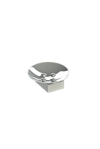 Saboneteira Lavabo Hotel Omega Ht Cromado  Metalworks 21.OG04.CR