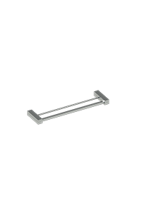 Toalheiro Duplo 60Cm Kapa Cromado Metalworks 09.KP02.CR