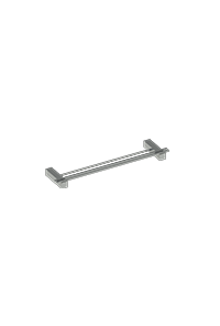 Toalheiro Duplo 60Cm Twice Cromado  Metalworks 09.TW02.CR