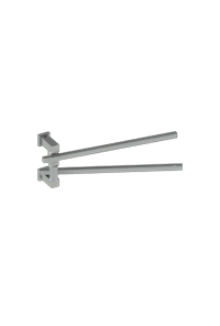 Toalheiro Articulado Parede 30Cm Quada Cromado  Metalworks 11.QD01.CR