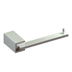 Papeleira Square Cromado Metalworks 01.SQ01.CR