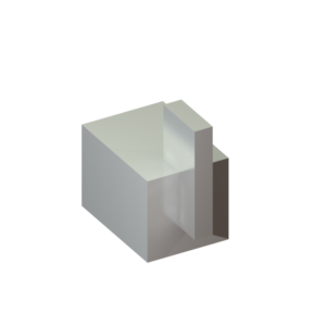 Cabide Square Cromado Metalworks 05.SQ00.CR