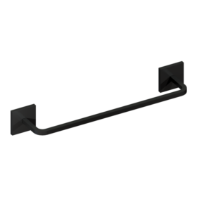 Toalheiro 60Cm Quada Preto Fosco  Metalworks 07.QD04.PF