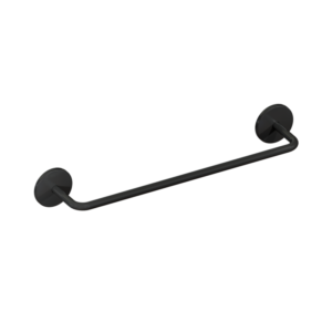 Toalheiro Round 60 cm Preto Fosco Metalworks 07.RD04.PF