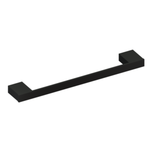 Toalheiro Unique 60 cm Preto Fosco Metalworks 07.UQ04.PF