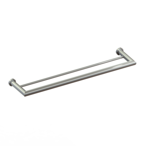 Toalheiro Duplo 60Cm Palermo Cromado  Metalworks 09.PL02.CR