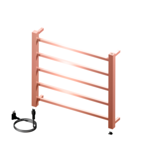 Toalheiro Termico Fio Aparente Pequeno Quada Premium Cobre Polido 19.TQ01.CP