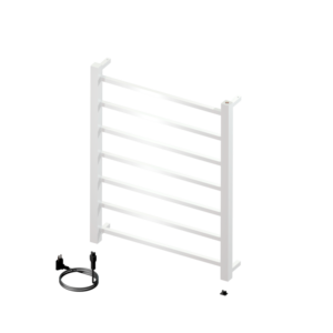 Toalheiro Termico Fio Aparente Grande Quada Premium Branco Brilhante 19.TQ03.BB