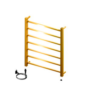 Toalheiro Termico Fio Aparente Grande Quada Premiun Ouro Polido 19.TQ03.OP