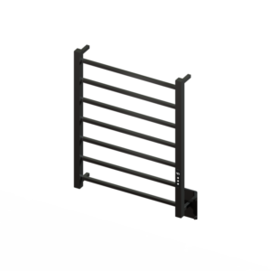 Aquecedor De Toalhas F.O Gde C/ Iott Quada Preto Fosco  Metalworks 19.TQ18.PF