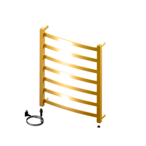 Aquecedor De Toalhas Sapphire Premium Ouro Polido  Metalworks 19.TS03.OP