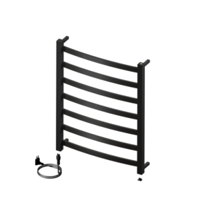 Toalheiro Termico Grande Sapphire Premium Preto Fosco 19.TS03.PF