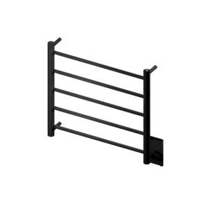 Toalheiro Termico Fio Oculto Pequeno Ruby Premium Preto Fosco 19.TY02.PF