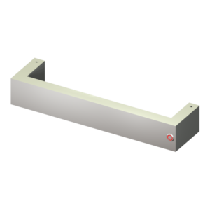 Aquecedor Toalhas Rosto Horizontal Jade Inox Polido  Metalworks 20.TJ01.IP