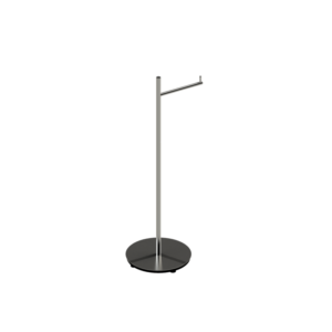 Coluna C/ Papeleira Round Cromado Metalworks 57.RD01.CR